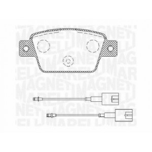 Kit pastiglie freno,fiat bravo