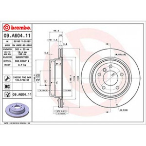 Disco freno sost. da 09ab33821