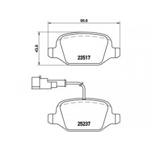 S.pastiglie freno alfa romeo