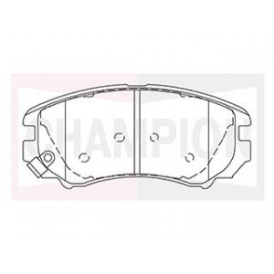 Kit pastiglie freno, freno a disco