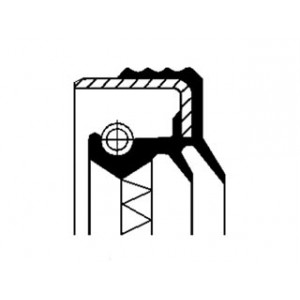 Anello tenuta, differenziale 40x25x8